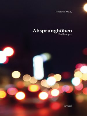 cover image of Absprunghöhen